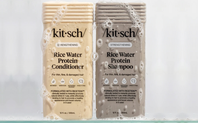 Kitsch Rice Water Shampoo Conditioner Combo for Hair Growth Kitsch Rice Water Shampoo Conditioner Combo for Hair Growth