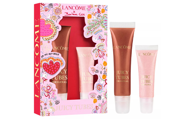 Lancome 2 Piece Kiss and Treat Juicy Tubes Lip Gloss Set Lancome 2 Piece Kiss and Treat Juicy Tubes Lip Gloss Set