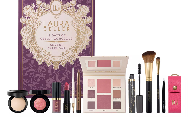 Laura Geller 12 Piece Geller Gorgeous Advent Calendar Set Laura Geller 12 Piece Geller Gorgeous Advent Calendar Set