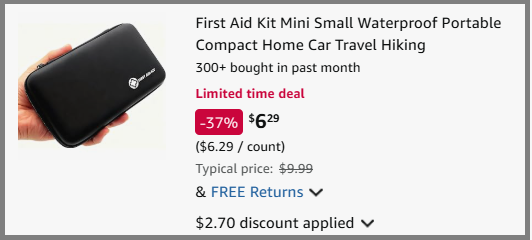 MONOKI First Aid Portable Mini Kit Checkout Page MONOKI First Aid Portable Mini Kit Checkout Page
