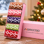 MORECOO 5 Pair Wool Socks
