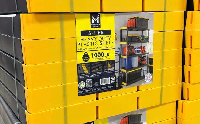 Members Mark 5 Tier Heavy Duty Shelf