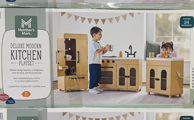 Members Mark Deluxe Kitchen Playset Members Mark Deluxe Kitchen Playset