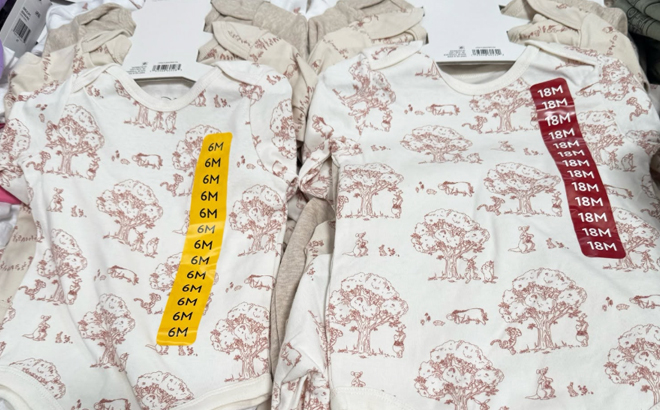 Members Mark Disneys Winnie the Pooh 4 Pack Bodysuits Members Mark Disneys Winnie the Pooh 4 Pack Bodysuits