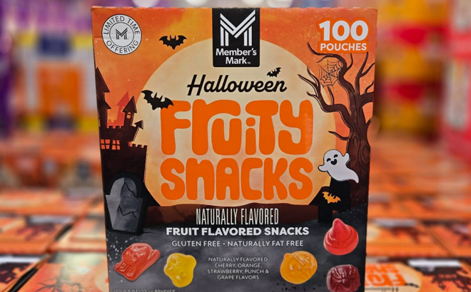 Members Mark Halloween Fruity Snacks 100 Count Members Mark Halloween Fruity Snacks 100 Count