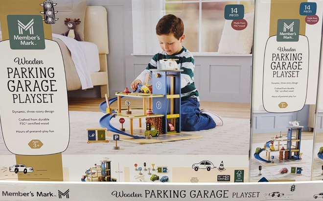 Members Mark Parking Garage Playset
