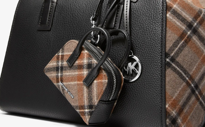 Michael Kors Ashton Wool Blend Bag Charm Michael Kors Ashton Wool Blend Bag Charm