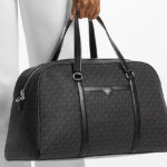 Michael Kors Jet Set Travel Extra Large Signature Logo Weekender Bag
