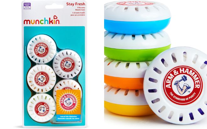 Munchkin Arm and Hammer Nursery Fresheners 5 Count