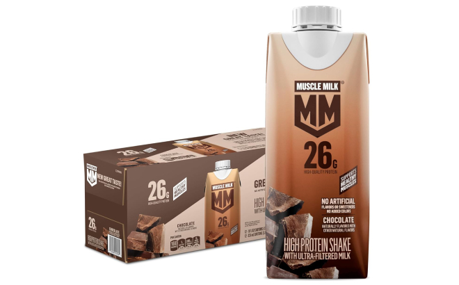 Muscle Milk High Protein Shake 12 Pack Muscle Milk High Protein Shake 12 Pack