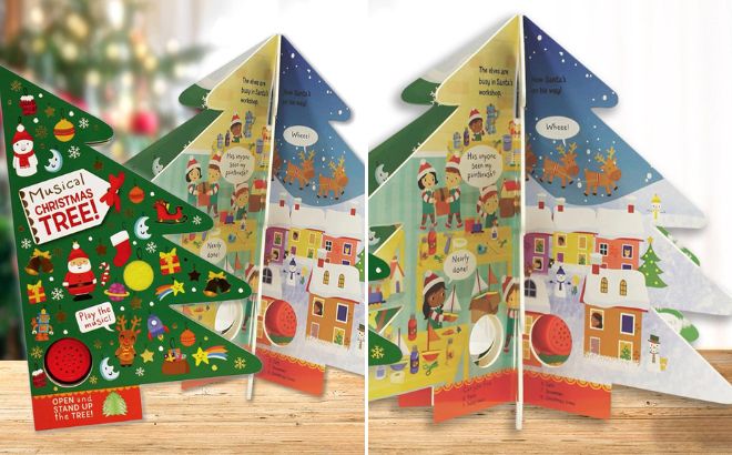 Musical Christmas Tree Baby Sound Book