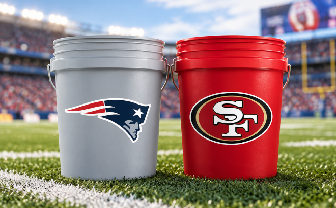 NFL 5 Gallon Buckets NFL 5 Gallon Buckets
