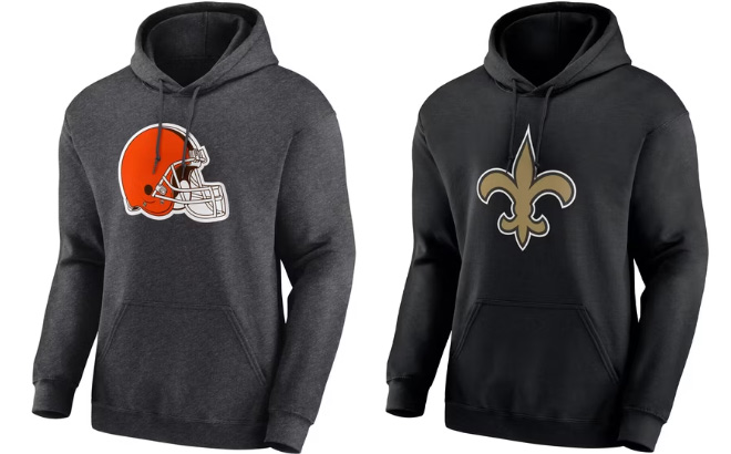 NFL Mens Team Logo Hoodies