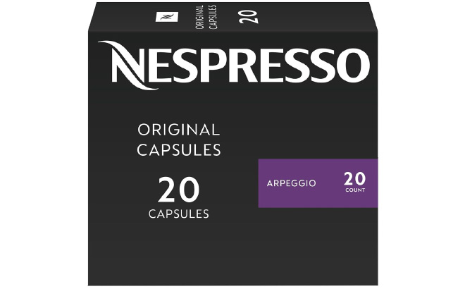 Nespresso Original 20 Count Espresso Pods Nespresso Original 20 Count Espresso Pods