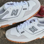 New Balance 550 Shoes on the Ground