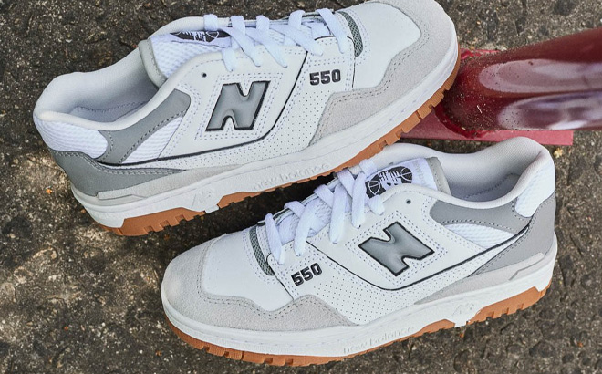 New Balance 550 Shoes on the Ground New Balance 550 Shoes on the Ground