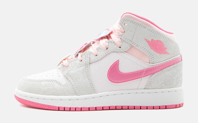 Nike Air Jordan 1 Mid SE Girls Grade School Shoe Nike Air Jordan 1 Mid SE Girls Grade School Shoe