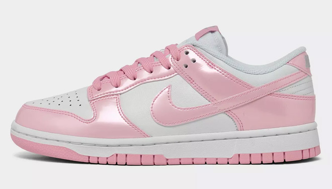 Nike Dunk Low SE Casual Womens Shoe in Pink Rise
