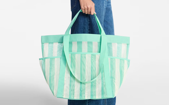 No Boundaries Womens Mesh Tote Bag No Boundaries Womens Mesh Tote Bag