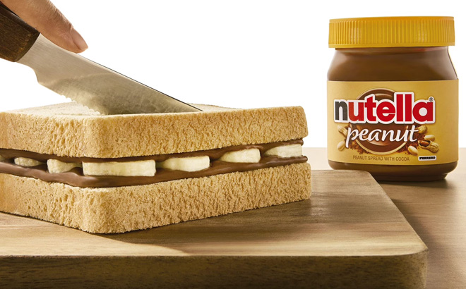 Nutella Peanut Spread with Cocoa