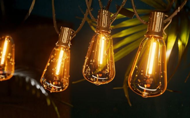 OHLUX Bistro String Lights Outdoor 60FT OHLUX Bistro String Lights Outdoor 60FT