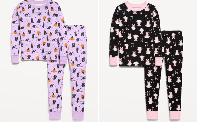 Old Navy Printed Snug Fit Graphic Pajama Se