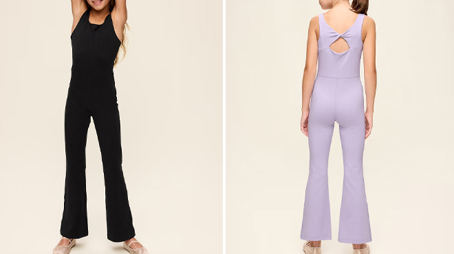 Old Navy Sleeveless PowerChill Twist Back Jumpsuit for Girls
