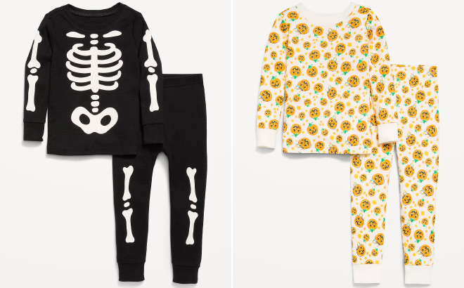 Old Navy Toddler Baby Printed Unisex Snug Fit Pajama Set