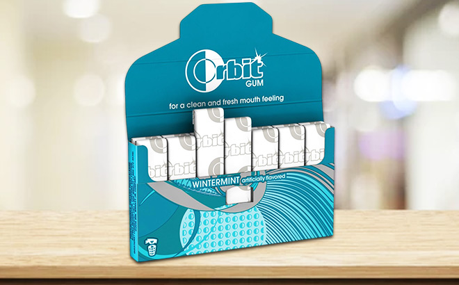 Orbit 14 Piece Sugar Free Wintermint Gums Orbit 14 Piece Sugar Free Wintermint Gums