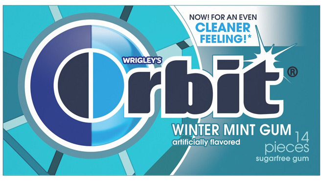 Orbit 14 Piece Wintermint Gums Orbit 14 Piece Wintermint Gums