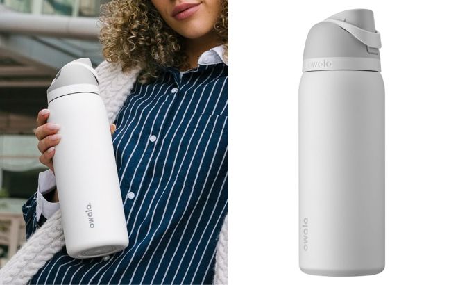 Owala FreeSip Stainless Steel 32 oz Water Bottle