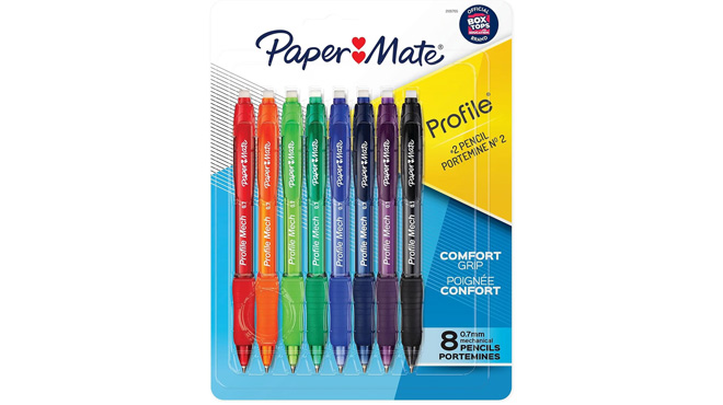 Paper Mate 8 Count Profile Mechanical Pencils Paper Mate 8 Count Profile Mechanical Pencils