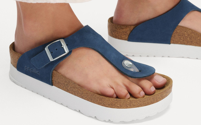 Papillio by Birkenstock Gizeh Womens Platform Sandals Papillio by Birkenstock Gizeh Womens Platform Sandals