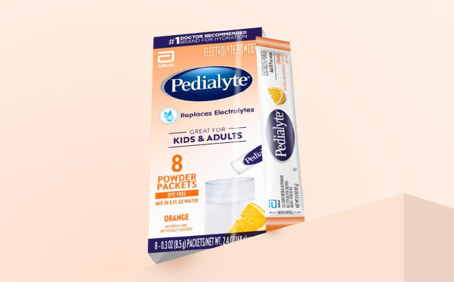 Pedialyte Electrolyte 8 Powder Packets Pedialyte Electrolyte 8 Powder Packets