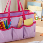PenGear Carry All Teacher Tote Bag on the Table