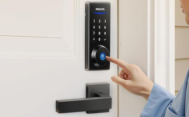 Philips DDL210X Fingerprint Keyless Entry Door Lock