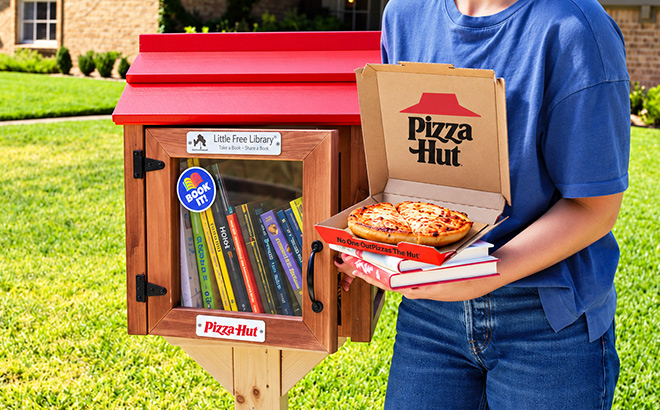 Pizza Hut Little Free Library Pizza Hut Little Free Library
