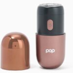 Pop Sonic Rechargeable Capsule Smooth Shaver in Chocolate