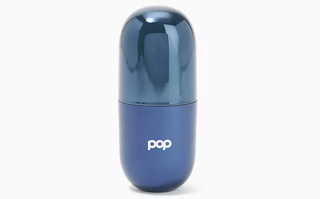 Pop Sonic Rechargeable Capsule Smooth Shaver in Navy Pop Sonic Rechargeable Capsule Smooth Shaver in Navy