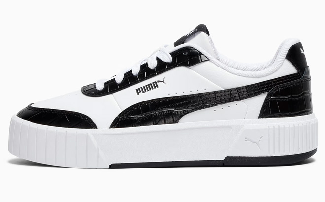 Puma Carina Mia Croc Womens Animal Print Sneaker Puma Carina Mia Croc Womens Animal Print Sneaker