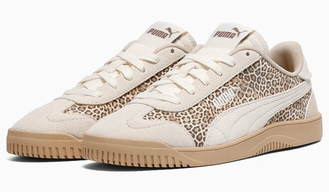 Puma Club 5v5 Animal Womens Animal Print Shoes Puma Club 5v5 Animal Womens Animal Print Shoes