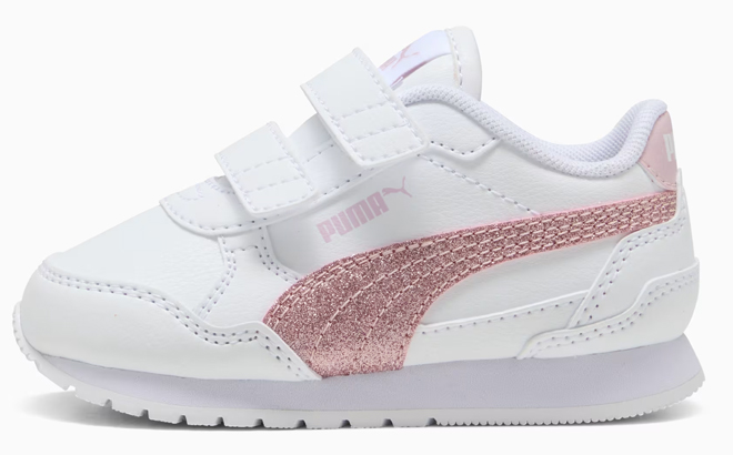 Puma ST Runner V4 Glitter Toddlers Easy On Sneaker Puma ST Runner V4 Glitter Toddlers Easy On Sneaker