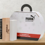 Puma Shoe Care Kit on the Table