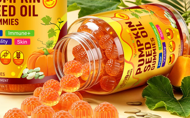 Pumpkin Seed Oil Gummies 90 Count
