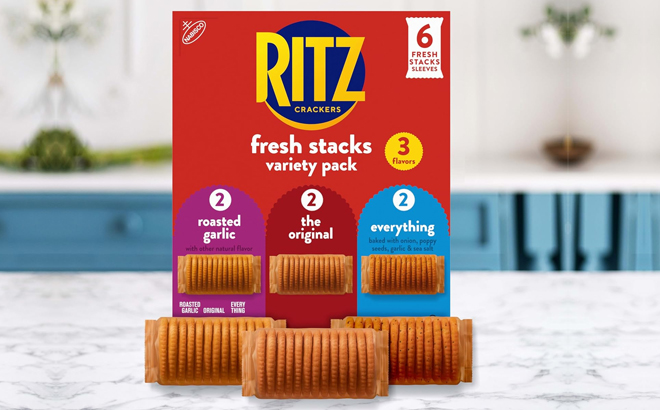 RITZ Fresh Stacks 6 Count Crackers Variety Pack RITZ Fresh Stacks 6 Count Crackers Variety Pack