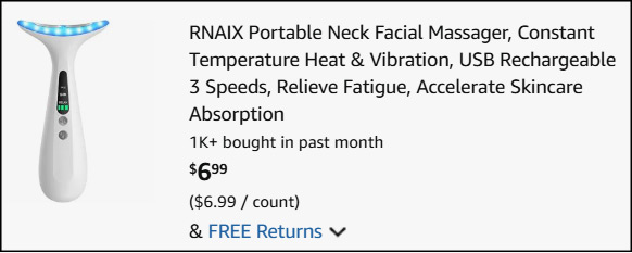 RNAIX Neck Massager Checkout RNAIX Neck Massager Checkout