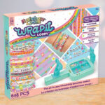 Rainbow Loom Wrap it Loom Bracelet Maker Kit on a Table