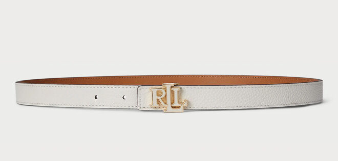Ralph Lauren Logo Reversible Leather Belt Ralph Lauren Logo Reversible Leather Belt