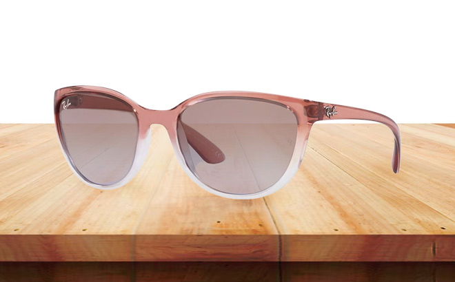 Ray Ban Womens Emma Sunglasses in Light Brown Ray Ban Womens Emma Sunglasses in Light Brown
