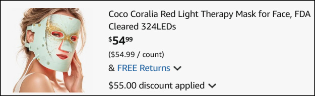 Red Light Therapy Mask Checkout 1 Red Light Therapy Mask Checkout 1